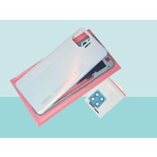 Tkgz - Oppo Reno 4 Lite Full Kasa Arka Kapak Batarya Kapağı - Beyaz