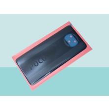 Tkgz - Xiaomi Poco X3 / Poco X3 Nfc Arka Kapak Batarya Kapağı - Siyah