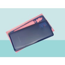 Tkgz - Samsung Galaxy M51 Full Kasa Arka Kapak Batarya Kapağı - Mavi