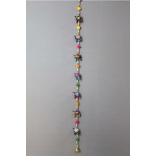 7'li Asmalı Aynalı Fil 115 cm