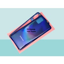 Tkgz - Samsung Galaxy A31 A315 Full Kasa Arka Kapak Batarya Kapağı - Mavi