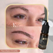 5ml Kalıcı Makyaj ve Microblading Boyası Maccihato Double( Koyu Kahve)
