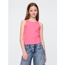 Gap Kız Çocuk Pembe Crop Atlet