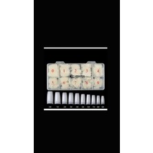 Lenazma Cosmetics 500'lü Protez Tips Tırnak Yarım Ay Kemik