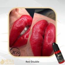 Hera Altın Oran Kalıcı Makyaj Dudak Renklendirme Boyası (Red Double 5ml)