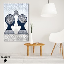 Tekli Dikey Kanvas Psikoloji Poliklinik Tablosu Sorunların Çözümü