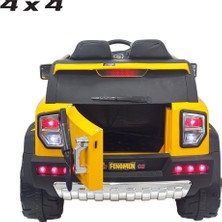 Pababo Akülü Araba 4x4 Uzaktan Kumandalı 12 Volt Fenomen Gt Deri Koltuk