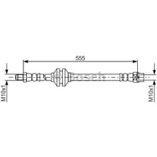 Bosch 1987481786 Fren Hortumu