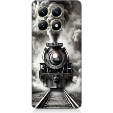 Xiaomi 14T Uyumlu Buharlı Trenin Güç Yolu  Desenli Silikon Kılıf