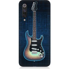 Xiaomi Mi 9 Se Uyumlu Devre Temasında Elektrikli Gitar  Desenli Silikon Kılıf