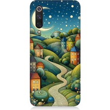 Xiaomi Mi 9 Se Uyumlu Yıldızlı Tepede Masal  Desenli Silikon Kılıf