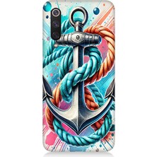 Xiaomi Mi 9 Se Uyumlu Çapanın Renkli Simgesi  Desenli Silikon Kılıf