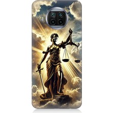 Xiaomi Mi 10T Lite Uyumlu Adaletin Gücü Parlıyor  Desenli Silikon Kılıf