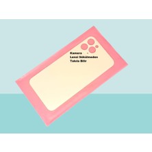 Tkgz - iPhone 11 Pro Arka Pil Batarya Kapağı - Cam Kapak Geniş Lens Deliği - Gold