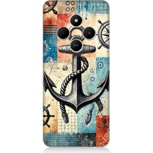 Xiaomi Redmi 14C Uyumlu Çapanın Gücü Kompozisyonu  Desenli Silikon Kılıf