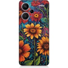 Xiaomi Redmi Note 13 Pro Plus Uyumlu Canlı Bahar Çiçekleri Patlaması  Desenli Silikon Kılıf