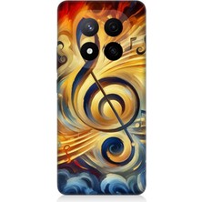 Xiaomi Redmi Note 14 Pro Plus Uyumlu Müzikte Alevin Gücü  Desenli Silikon Kılıf
