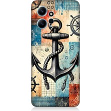 Xiaomi Redmi Note 12 Uyumlu Çapanın Gücü Kompozisyonu  Desenli Silikon Kılıf