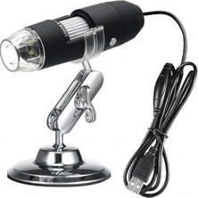 USB 2.0 Kablolu El Tipi Dijital Mikroskop 8 Ledli Endoskop Kamera