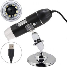 USB 2.0 Kablolu El Tipi Dijital Mikroskop 8 Ledli Endoskop Kamera