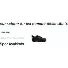 Kadın Siyah Beyaz Günlük&spor Ayakkabı