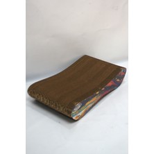 Kedi Tırmalama Kanepesi Karton Kedi Tırmalama Yatay Tırmalama- Small (43X24X8,5 Cm)- Çok Renkli