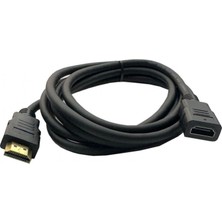 Hdmı Uzatma Kablosu  HDMI Dişi Erkek Çevirici Uzatma Kablosu 3m
