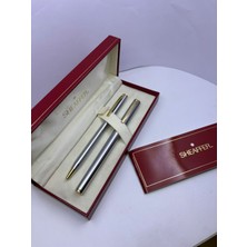 Sheaffer dolma kalem Fashıon Krom Set Sarı Klips