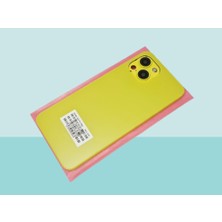 Tkgz - Reeder S23 Max Pro Full Kasa Arka Kapak Batarya Kapağı - Sarı