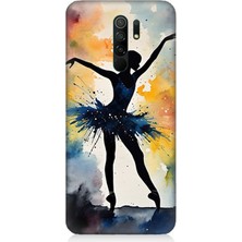Xiaomi Redmi 9 Uyumlu Dansın Büyülü Gölgesi  Desenli Silikon Kılıf