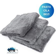 Araba Pasta Cila Bezi, Oto Cila Bezi– 40X40 cm Iz Bırakmaz, Süper Parlaklık Sağlar (1 Adet)