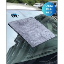 Araba Pasta Cila Bezi, Oto Cila Bezi– 40X40 cm Iz Bırakmaz, Süper Parlaklık Sağlar (1 Adet)