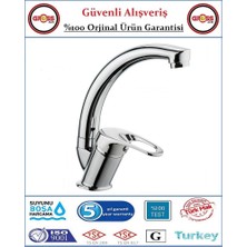 Şenpres Hilal Mix Lavabo Bataryası - 40'lık Kartuş - 5 Yıl Garanti - Orjinal Ürün