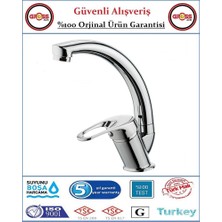 Şenpres Hilal Mix Lavabo Bataryası - 40'lık Kartuş - 5 Yıl Garanti - Orjinal Ürün