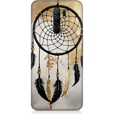 Xiaomi Redmi 9 Uyumlu Tüylü Düşlerin Tuzağı  Desenli Silikon Kılıf