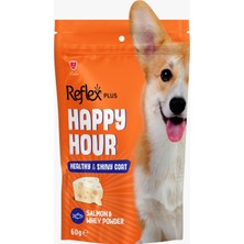 Reflex Plus Happy Hour Healthy Shiny Coat - Sağlıklı ve Parlak Tüyler İçin Destekleyici Köpek Ödül Maması Seti 3x60 gr