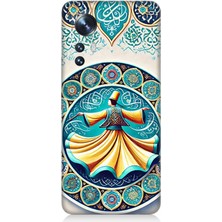 Xiaomi Mi 12 Uyumlu Çini Motifli Semazen Figürü  Desenli Silikon Kılıf