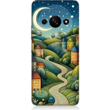 Xiaomi Redmi A3 Uyumlu Yıldızlı Tepede Masal  Desenli Silikon Kılıf