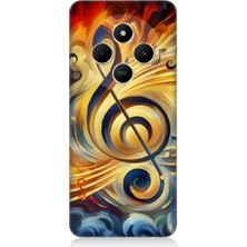Xiaomi Redmi 14C Uyumlu Müzikte Alevin Gücü  Desenli Silikon Kılıf