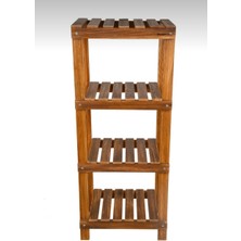 Ahşap Ayakkabılık Raf Saksılık Kitaplık Ahşap Düzenleyici, Çokamaçlı Raf