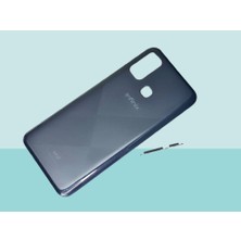 Tkgz - Infinix Hot 9 Play Full Kasa Arka Kapak Batarya Kapağı - Siyah