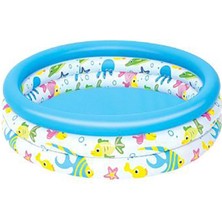 Bestway Renkli ve Eğlenceli Çocuk Havuzu 1.02 M, Pratik ve Hafif Yaz Eğlencesi