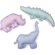 Serenity Haven Renkli 3'lü Kum Dalış Oyuncağı, Eğlenceli ve Güvenli Deniz Teması Seti