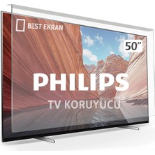 Best Ekran Philips 50PUS8057 Tv Ekran Koruyucu - Philips 50" Inç 126CM Ekran Koruyucu 50PUS8057/62