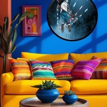 Modern Tasarım Kanvas Saat 788