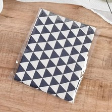 HG Tedarik 50 Adet 26X42 cm Bantlı Yapışkanlı Şeffaf Opp Jelatin Poşet, Şeffaf Poşet ( 26X37+5 Cm)