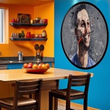 Modern Tasarım Kanvas Saat 1457