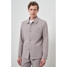  Erkek Bej Mevsimlik Worker Gömlek