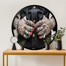 Modern Tasarım Kanvas Saat 410