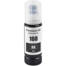 Epson 108 Siyah Muadil Mürekkep 70 Ml.